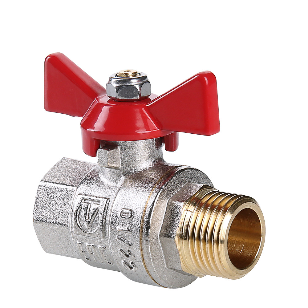 Кран шаровый 1 г/ш бабочка VALTEC