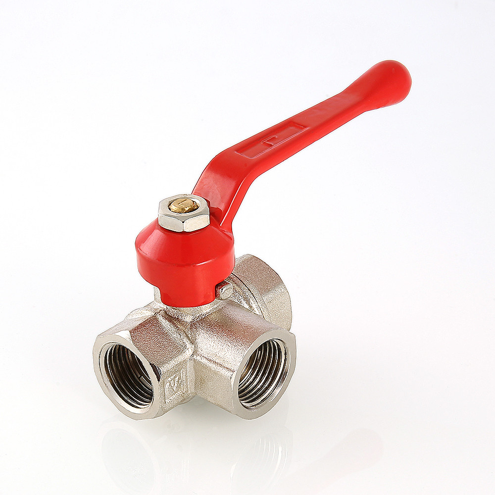 Кран 3-х ходовой шаровый 3/4 "L" VALTEC