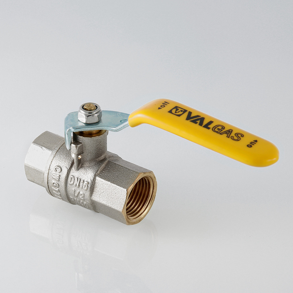 Кран ГАЗ 3/4 г/г ручка VALTEC