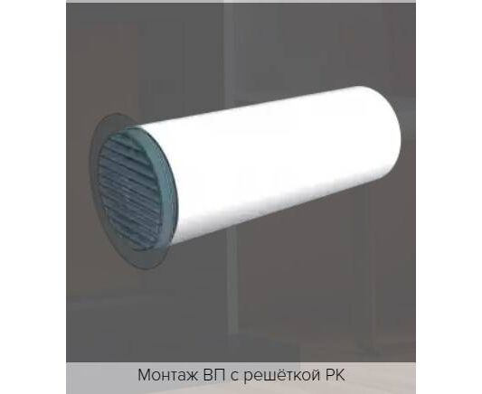 Воздуховод 125 1.5м круглый
