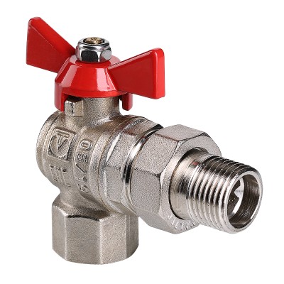 Кран "Американка" 1 угловой бабочка VALTEC