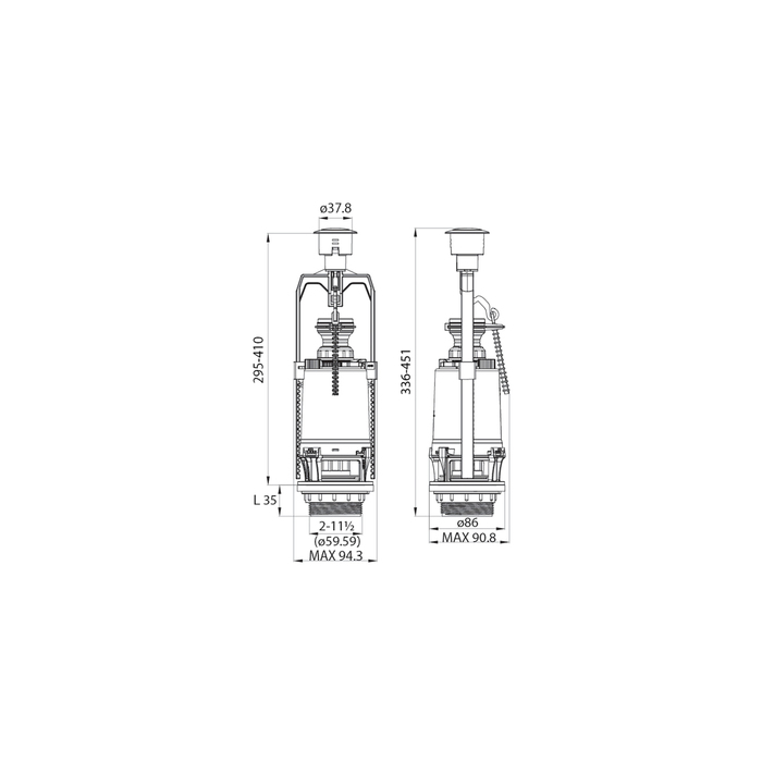 Арматура Iddis  F012400-0005 боковой подвод