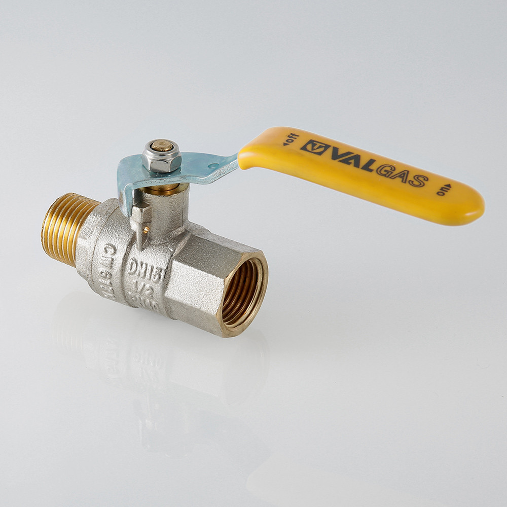 Кран ГАЗ 1/2 г/ш ручка VALTEC