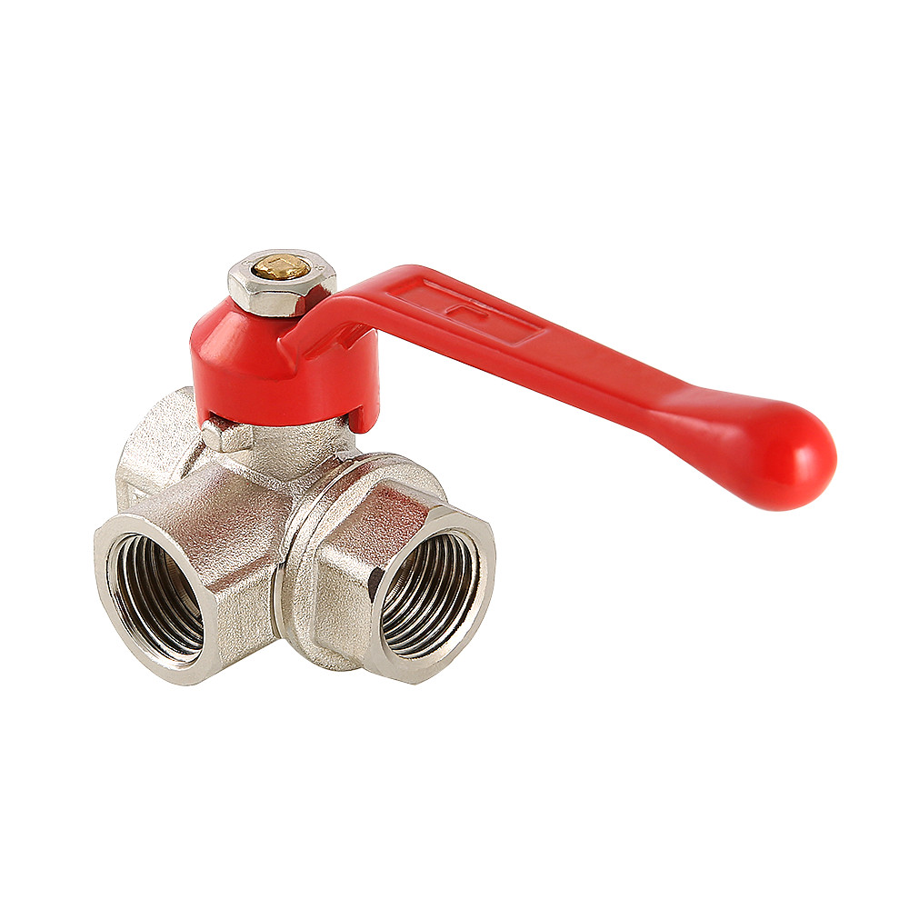 Кран 3-х ходовой шаровый 3/4 "L" VALTEC